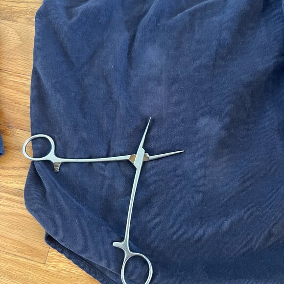 Corneliani Navy Blue Corduroy Button-Up Shirt - Men's 16/41 Medium - Picture 6 of 6